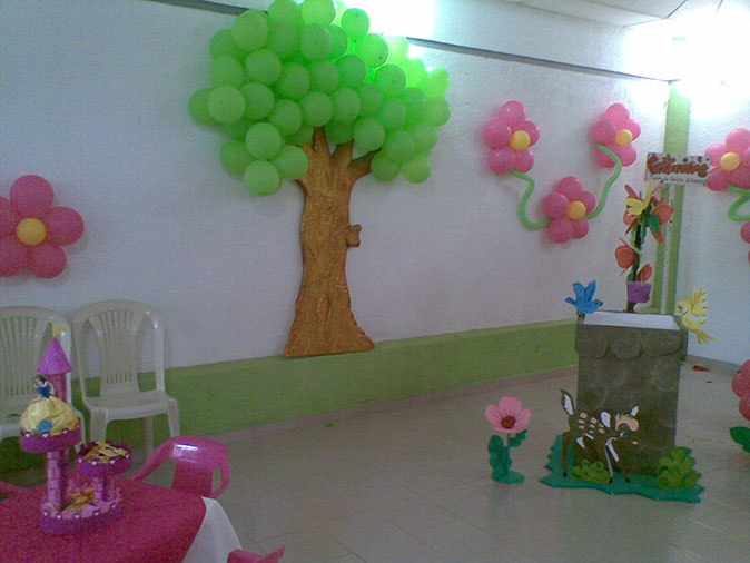 Decoración Blancanieves Decoración Blancanieves