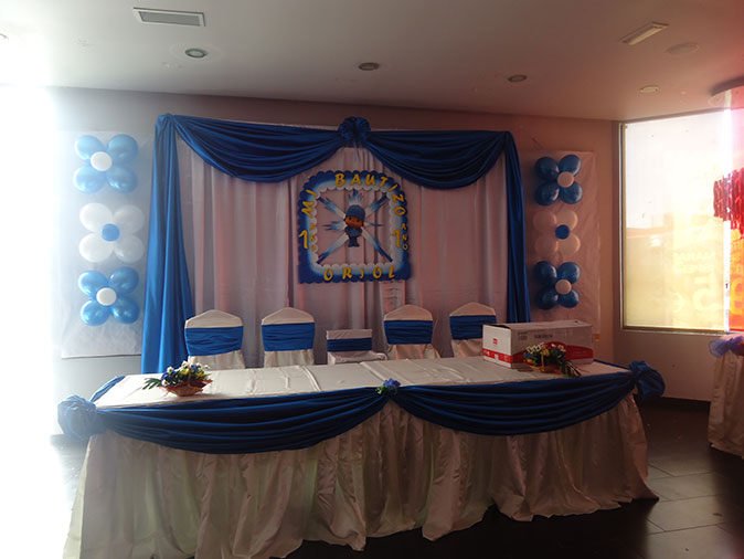 Decoración bautizo Pocoyo Decoración bautizo Pocoyo