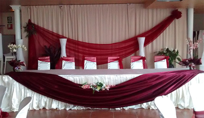 Decoración boda