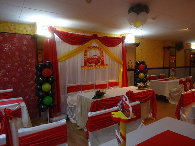 Decoración Rayo McQueen Decoración Rayo McQueen