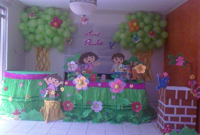 Decoración Dora La Exploradora Decoración Dora La Exploradora