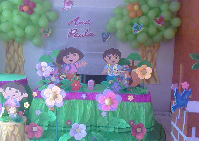 Decoración Dora La Exploradora Decoración Dora La Exploradora