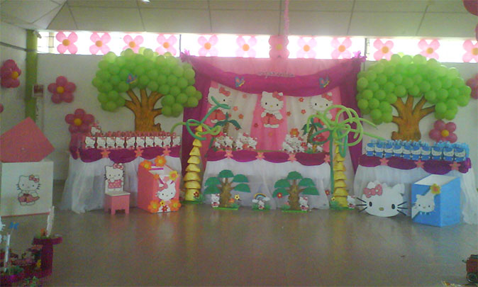 Decoración Hello Kitty Decoración Hello Kitty