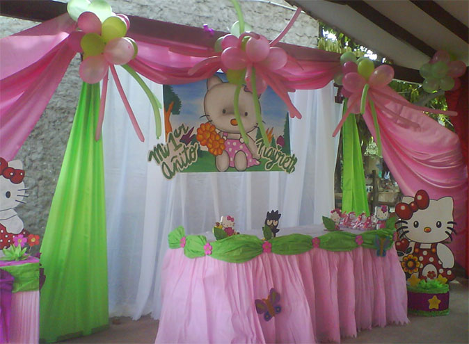 Decoración Hello Kitty Decoración Hello Kitty