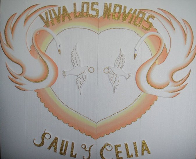 Mural de la boda