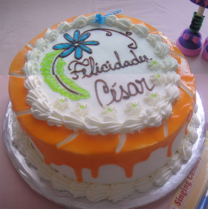 Pastel de cumpleaños