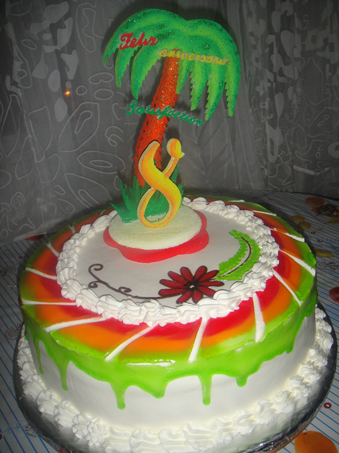 Pastel de cumpleaños